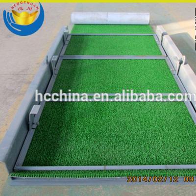 China 1-6mm For China Supplier Portable Box Sluice Gold Sluice Widely Used Economic Gold Sluice Factory For Course Gold Recovery With Sluice Grass Mat Mat 'or on it for sale