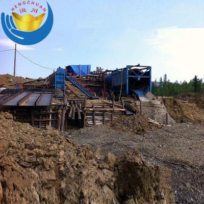 China Alluvial Steel Full Plant Gold Placer Mining Equipment for sale