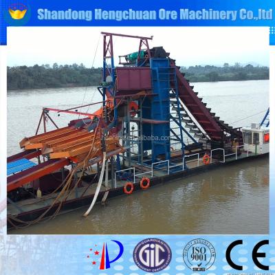 China Port lake river sea gold vessels /gold dredger bucket gold dredger for sale for sale