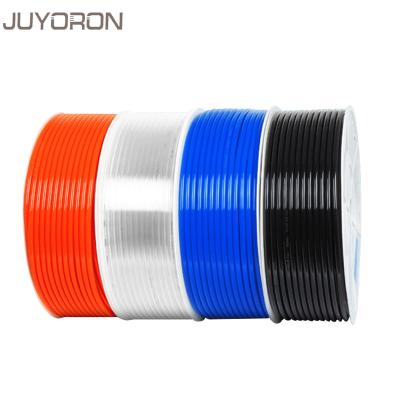 China JUYORON 200Meters Soft Blue Plastic Nylon Polyurethane Tubing Hose Pneumatic Air Ducts ID4mm*OD 2.5mm for Air Compressor for sale