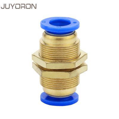 China Hotels P.M. Pneumatic Quick Connector 4mm 6mm 8mm 10mm Pneumatic Fittings 12mm For Straight Type Air Water Hose Tube Connector for sale