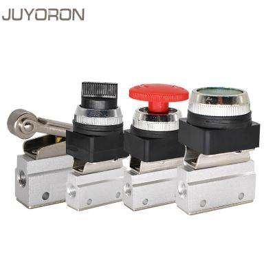 China Hotels Valve MOV-1 MOV-2 ​​MOV-3 Valve Air Switch Control Valve Momentary Pneumatic Mechanical V Mechanical Manual Push Button for sale