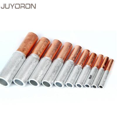 China GTL-16 GTL-25 GTL-35 GTL-10 Compression CU-AL Bimetallic Crimp Aluminum Tube Aluminum Crimp Wire Connector Splice Socket for sale