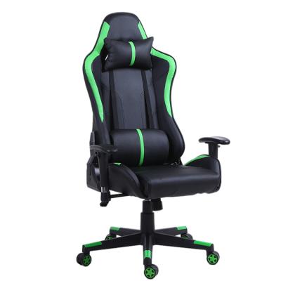 China Newest Design Adjustable Synthetic PU Leather Ergonomic Leather Racing Gaming Chair (Height) for sale