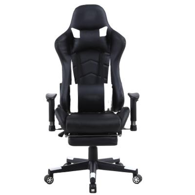 China Ergonomic (Height) Adjustable Leather Swivel Recliner Racing Style Leather Office Chair On Sale for sale