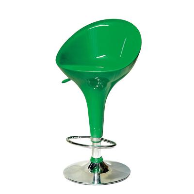 China Swivel Modern Modern ABS Metal Bar Adjustable Plastic Bar Stool for sale