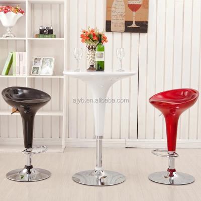 China Bar Stool Industri Low Vintage Modern ABS Plastic Hot Sale Bar Furniture Type Chrome For Office Hall Pub Club Cheap Used for sale