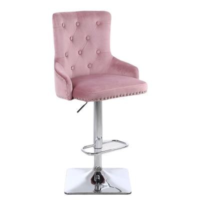 China Modern Luxury Modern Swivel Height Adjustable Bar Stool Counter for sale