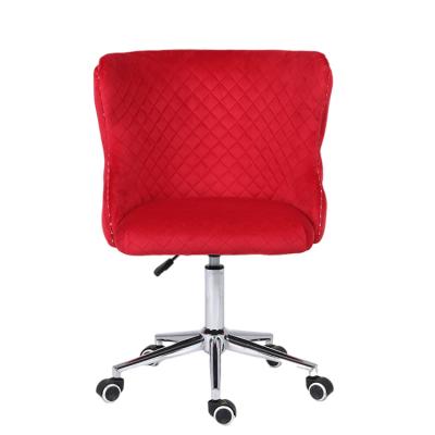 China (Size) Customized Adjustable Fabric Accent Leisure Computer Task Swivel Office Chair for sale