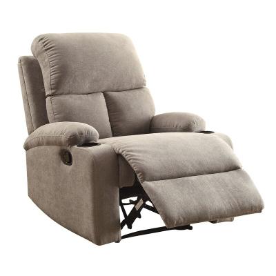 China Mid Century Extendable Modern Design Leather Single Sofa Recliner for sale