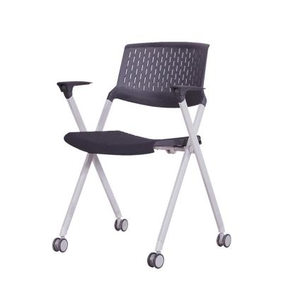 China Adjustable (height) ready to ship newest hot sale folding stacking training chair for sale