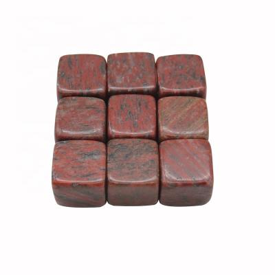 China High quality disposable whiskey stones gemstone red jasper/lapis lazuli/black onyx whiskey stones for sale