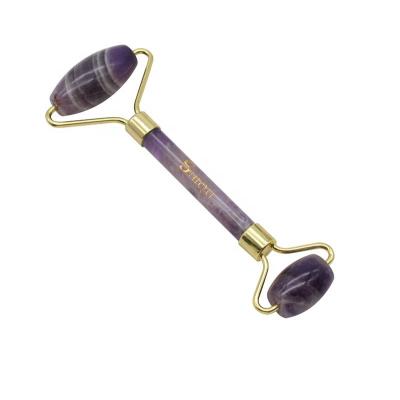 China 2019 High Quality Yiwu Factory Direct Selling Amethyst Face Rollers With Custom Logo for sale