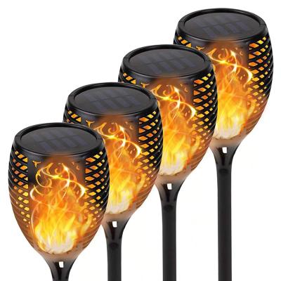 China New Garden.Lawn.Villas.Park.Yard Outdoor Waterproof Solar Garden Lights Flame Torch Solar Flashing Light For Pathway Lawn Lamp for sale