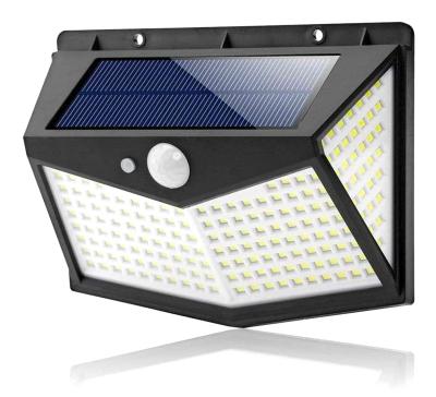 China Outdoor Solar LANDSCAPE Motion Sensor Light 212 LED Solar Lights 3 Working Modes, IP65 Waterproof Super Bright Wireless Wall Lights for sale