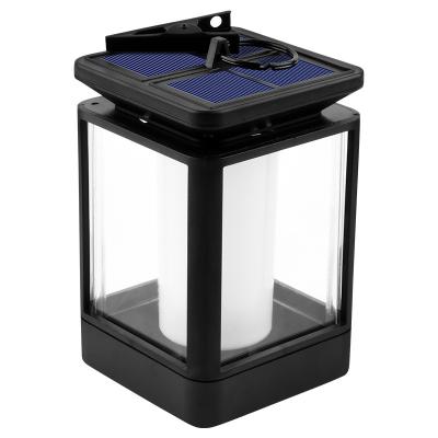 China Garden.Lawn.Villas.Park.Yard Upgraded Outdoor Solar Hanging Lanterns For Garden Pathway Lawn Flame Torch Waterproof Solar Flashing Light for sale