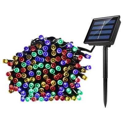 China Outdoor Waterproof Garden LED Wedding Party Solar String Lights Christmas String Balcony Garden Lamp for sale