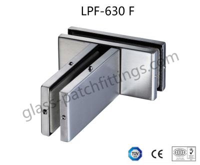 China High Tensile Patch Fittings For Glass Doors , Glass To Glass Connectors Long Lifetime for sale