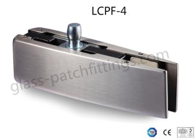 China Wall Mounted Frameless Glass Door Patch Fittings Precision Notch Aluminium Alloy Body for sale