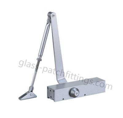 China Non Handed Design Automatic Door Closer Square Shape 1.5kg Net Weight for sale