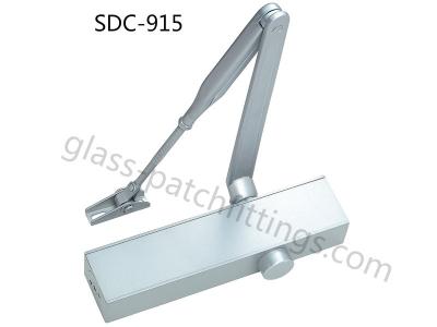 China Flat Arm Automatic Door Closer EN1154 Tested With Semicircle Cover Rack / Pinion for sale