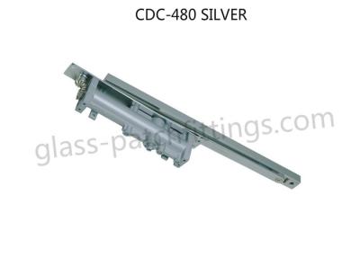 China Silver Finish Spring Loaded Door Closer , Hold Open Door Closer Long Lifetime for sale