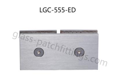 China 180 Degree Hydraulic Patch Fitting PSS Finish Strengthening Glass Structure for sale