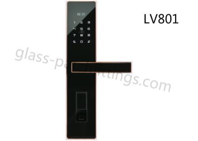 China Sounds Guide Fingerprint Door Lock Lack Voltage Alarm Function Attractive Appearance for sale