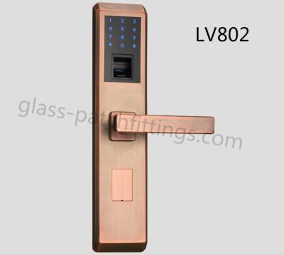 China Smart Home Fingerprint Door Lock Operating Temperature -20 To 80℃ OEM / ODM for sale