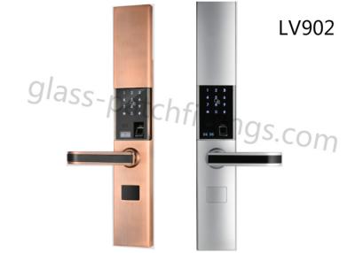 China RFID Card Fingerprint Scanner Door Lock , Biometric Gate Lock Supporting Log Search for sale