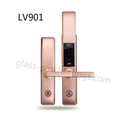 China Single Latch Mortise Fingerprint Door Lock Low Recognition False Rate CE Approved for sale