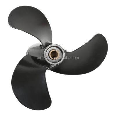 China Boat 3 Blade Aluminum Alloy Marine Boat Outboard Propeller For Honda Engine 5HP for sale