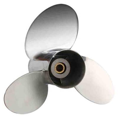 China Boat Fit For Honda 150-300HP Stainless Steel Left Hand Propeller for sale