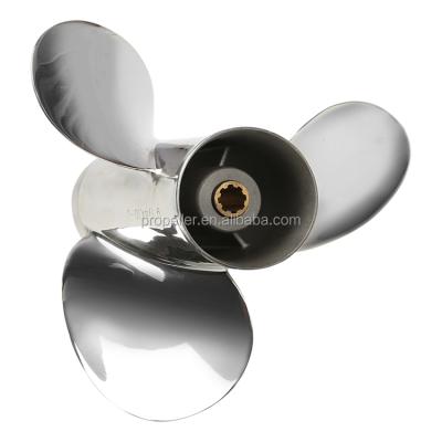 China For Yamaha Outboard Engines Stainless Steel Outboard Propeller For Yamaha Engine 9.9-15HP for sale