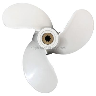 China Aluminum Alloy Marine Boat Outboard Propeller For Yamaha Motors 2.5HP for sale