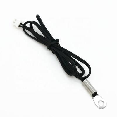 China NTC M4 Thermistor B3950 1% Solid Mount 10K Outdoor Motor Temperature Sensor Fixed Probe for sale