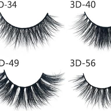 China Black Shiny Hair Removal Eye Lash False Eyelashes Cilios Posticos Natural False Eyelashes Individual Eyelash Extension Lash Mink Set for sale