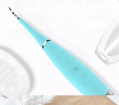 China Sonic Dental Calculus Plaque Remover Battery Powered Tool Tooth Scraper Tartar Removal Kit Teeth Cleaner Stain Gum Polisher for sale