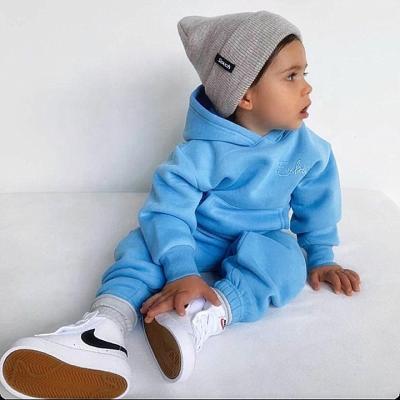 China Breathable High Quality 2 Pieces Sets Kids Hoodies Hot Sale Baby Clothing Kids Sets Wholesale Kids Clothes Set for sale