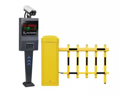 China Automatic Barrier Access Steel All-in-One Vehicle Machine System Machine System Recognition License Plate Camera Parking Toll Gate for sale