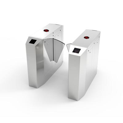 China Portable Office Access Control System Flap Gate Barriers Tansa Turnstile for sale