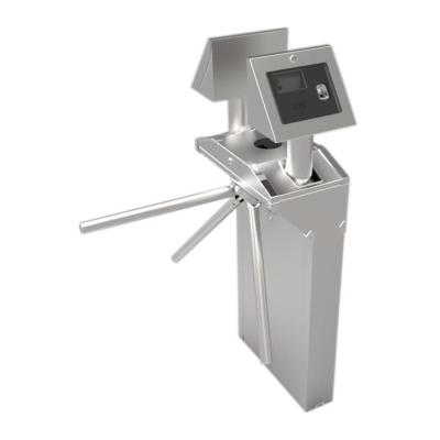 China 304 Stainless Steel RFID Face Recogntion Access Control Systems Security Device Card Entry Machine Tripod Turnstile for sale