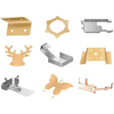 China Electronic CNC Stamping Parts Surface Treatment Sheet Custom Metal Stamping Parts for sale