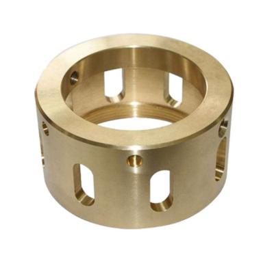 China Online CNC Machining Service For Custom Sheet Metal Fabrication Brass Parts OEM for sale