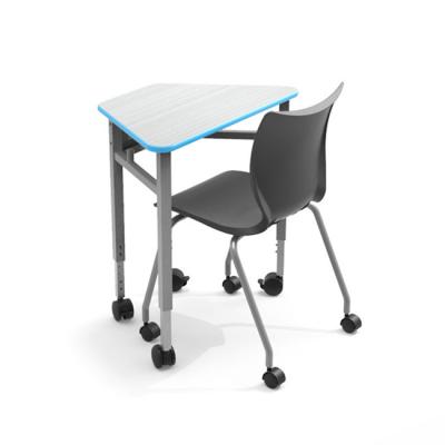 China Modern School Desk Furniture Elementary School Desk And Chair For Schools for sale