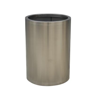 China Modern Outdoor Tall Patio Stainless Steel Flower Planter Pots for sale