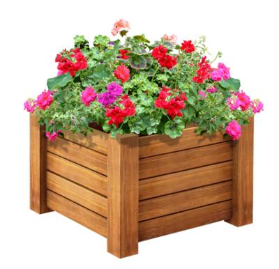 China Arlau Garden Arts Modern Planter Pots, Wooden Planter/Pot Box, Garden Accessories for sale