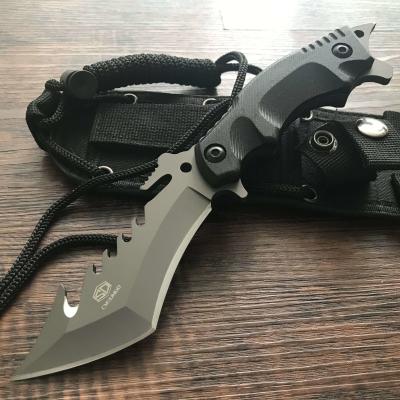 China S700 Outdoor Stainless Steel Hunting Knife 9 Inch 5mm Thick Antiwear for sale