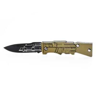 China Mini AK Dagger Knife 1.6mm Blade Aluminium Handle 4.5 Inches for sale