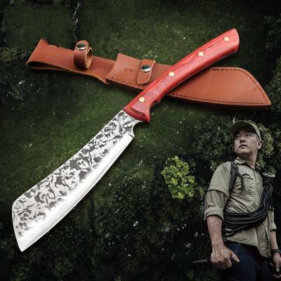 China SS440 Damascus Steel Machete 3C Survival Knife Foldable High Safety for sale